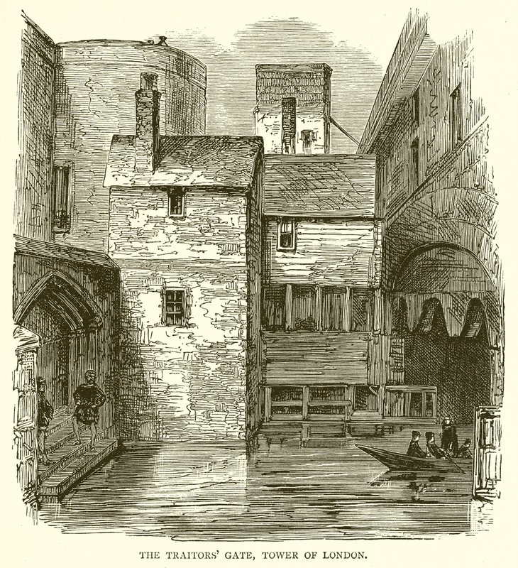 La porte des traîtres, Tour de Londres - English School