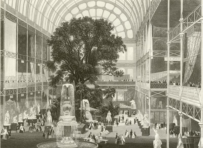 Le Transept de la Grande Exposition - English School