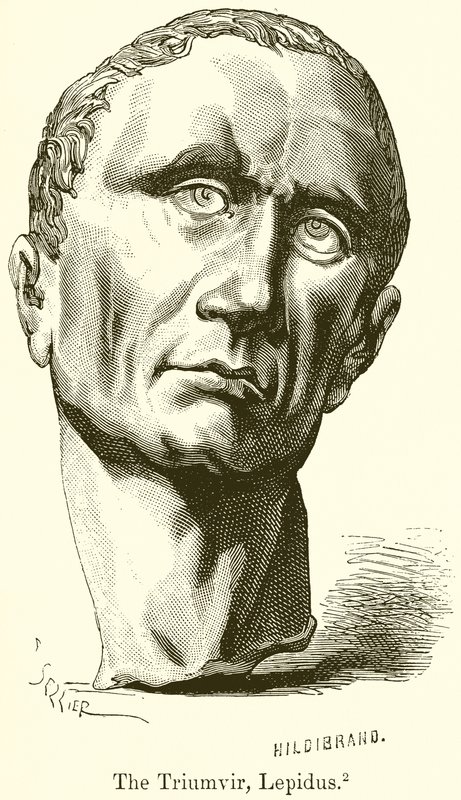 Le triumvir, Lépide - English School