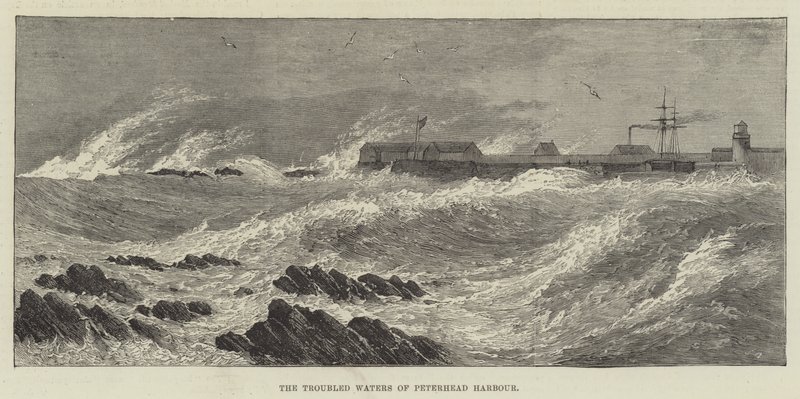 Les eaux troubles du port de Peterhead - English School