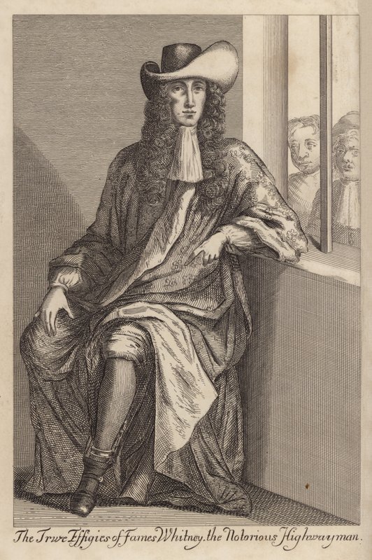 La véritable effigie de Fames Whitney, le célèbre bandit de grand chemin - English School