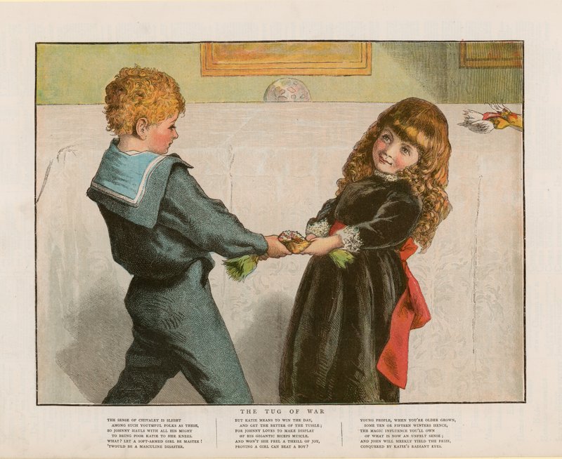 La lutte à la corde - English School
