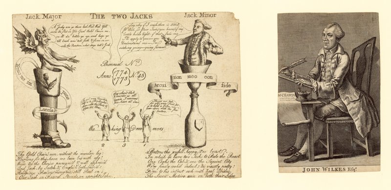 Les Deux Jacks, 1774 - English School