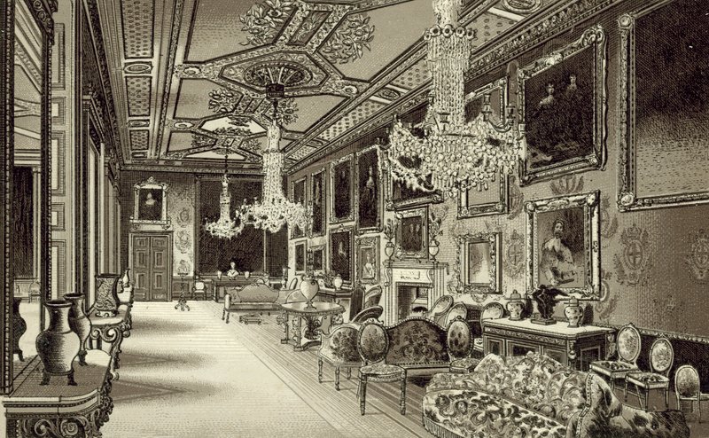 La Salle Vandyke, Château de Windsor - English School