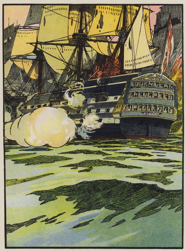 La Victoire à Trafalgar - English School