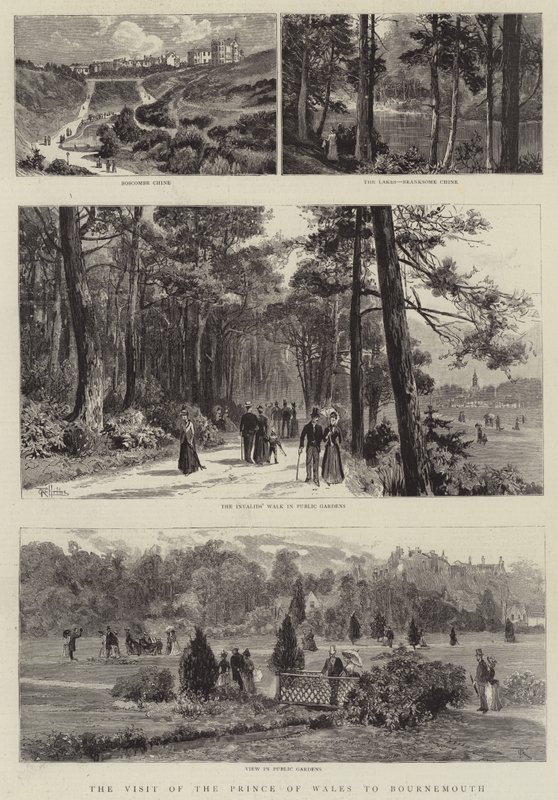 La visite du prince de Galles à Bournemouth - English School