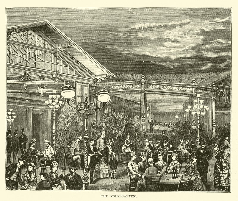 Le Volksgarten - English School