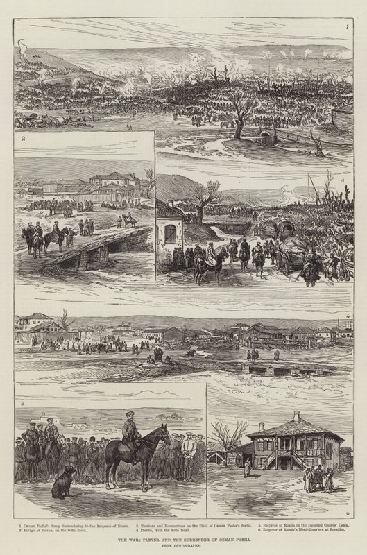 La guerre, Plevna et la reddition d