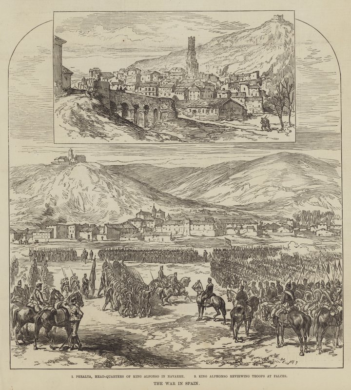La guerre en Espagne (gravure) - English School