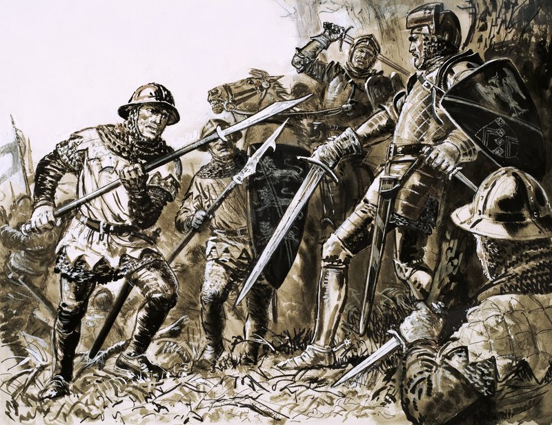 Les Guerres des Roses. La bataille finale à Barnet - English School