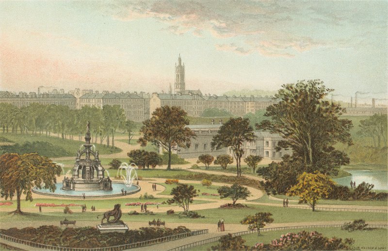 Le parc West End - Glasgow - English School