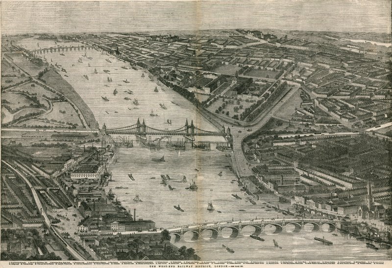 Le quartier ferroviaire de West End, Londres - English School