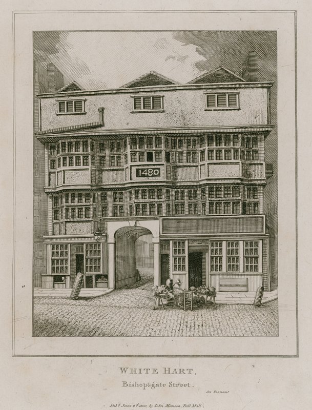 Le White Hart, Bishopsgate Street - English School