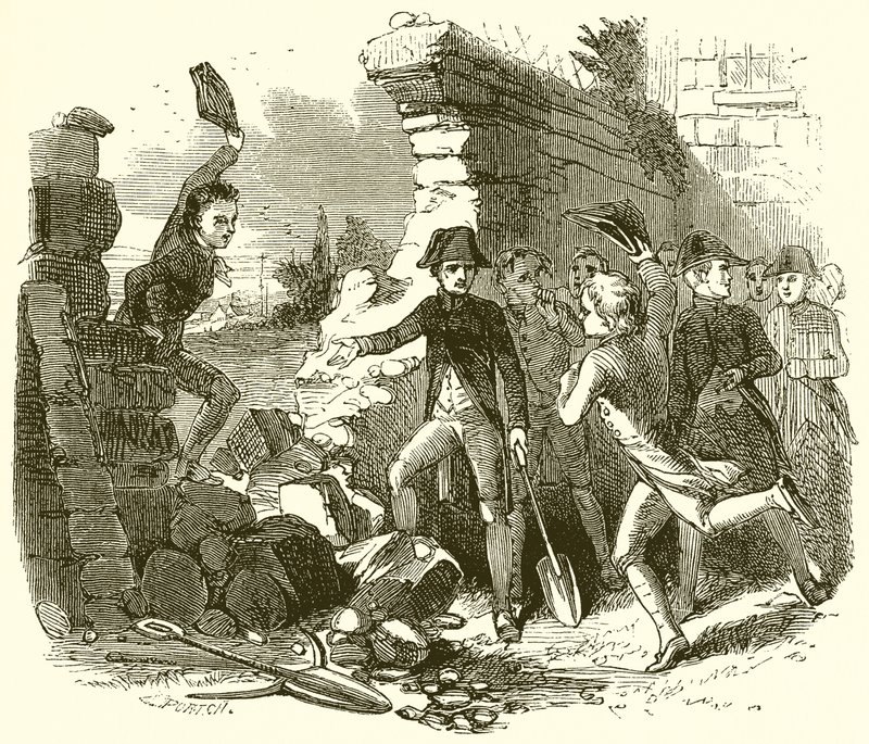 Le jeune Napoléon Bonaparte - English School