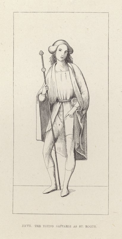Le jeune Raphaël en Saint Roch - English School