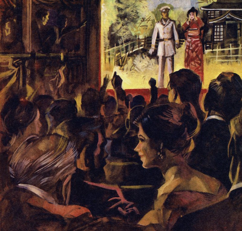 Le public a crié et sifflé lors de la première représentation de Madame Butterfly - English School