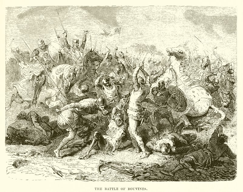 La bataille de Bouvines - English School