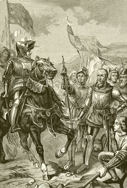 La bataille de Cocherel - English School