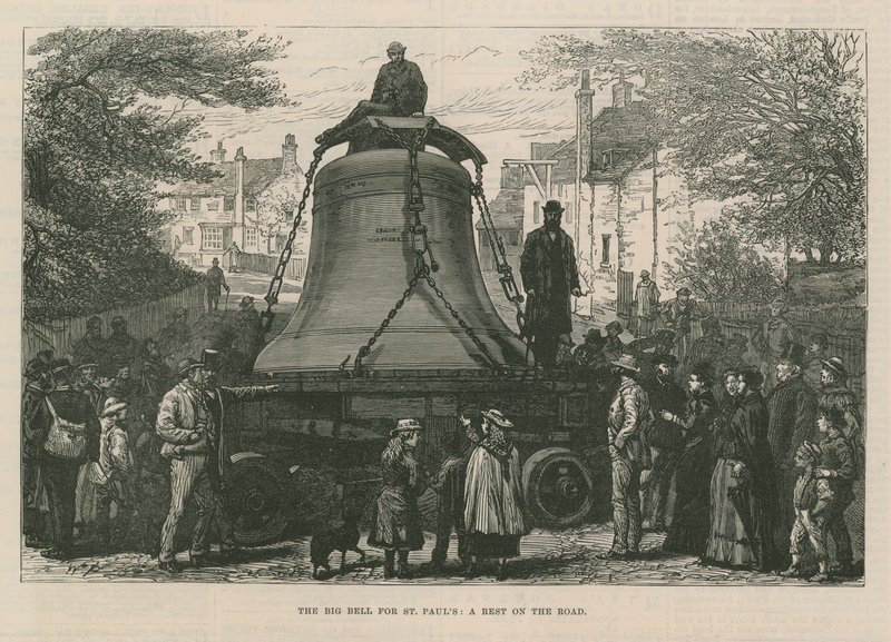 La grande cloche pour la cathédrale Saint-Paul - English School