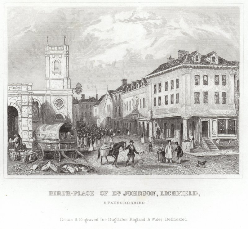 Lieu de naissance du Dr Johnson - English School