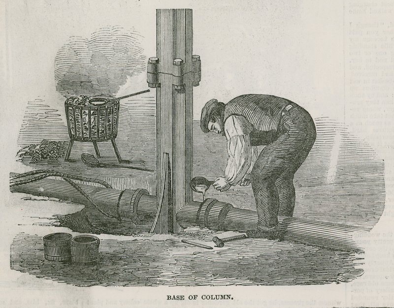Le bâtiment à Hyde Park, Londres, pour la Grande Exposition de 1851 - English School