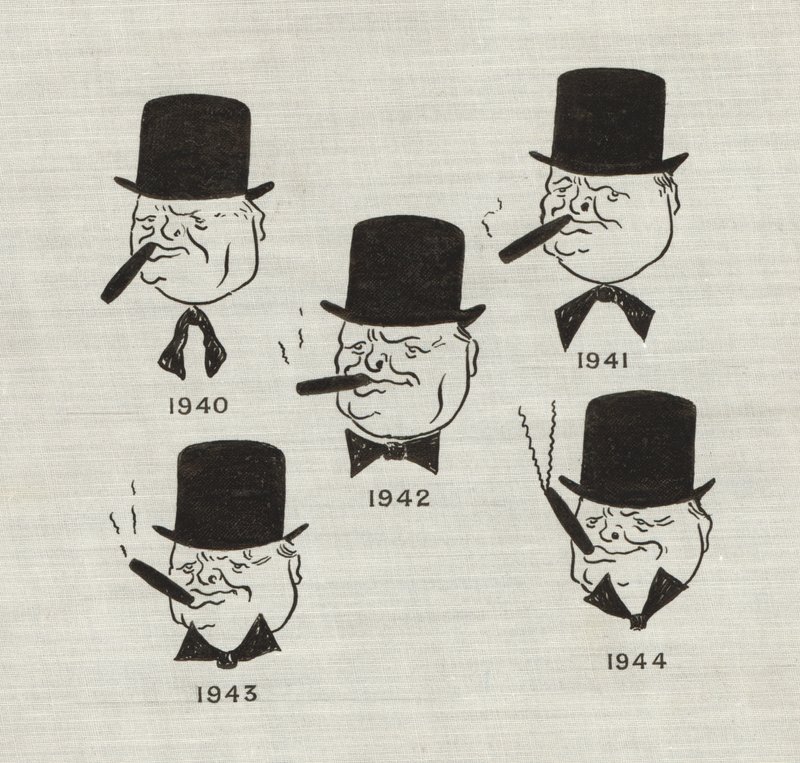Les humeurs changeantes du Premier ministre britannique Winston Churchill au fur et à mesure de l
