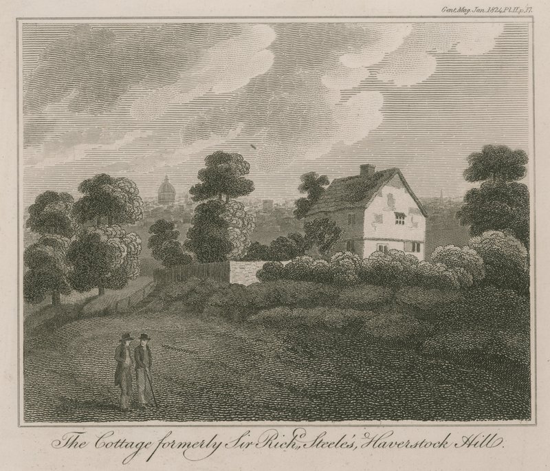 Le cottage anciennement de Sir Richard Steele, Havelock Hill - English School