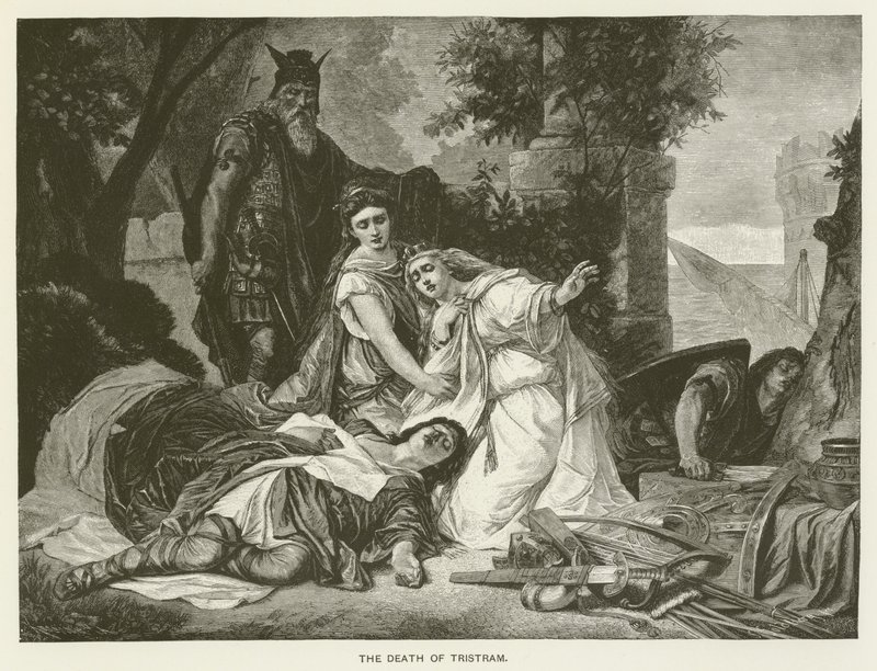 La mort de Tristan - English School