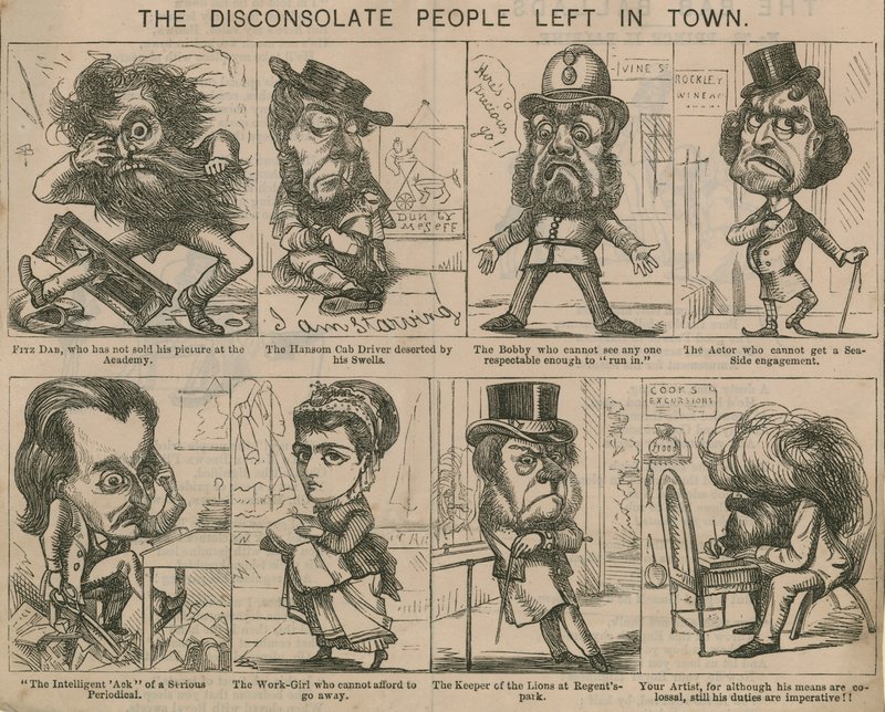 Les gens désolés en ville - English School