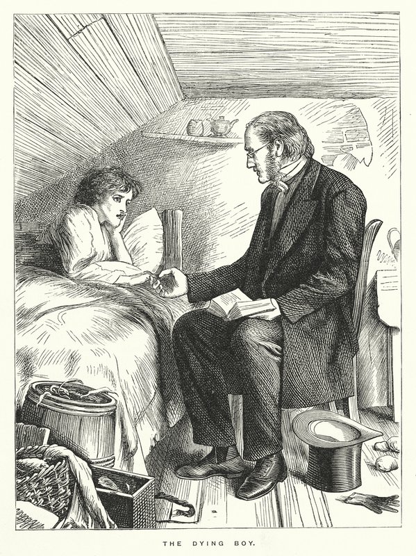 Le garçon mourant (gravure) - English School