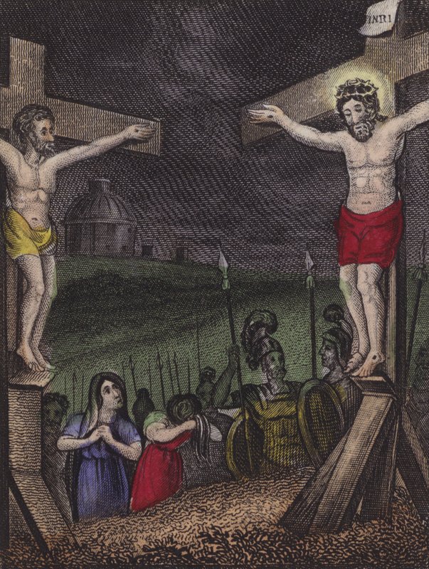 Le voleur mourant se réjouit de voir... - English School