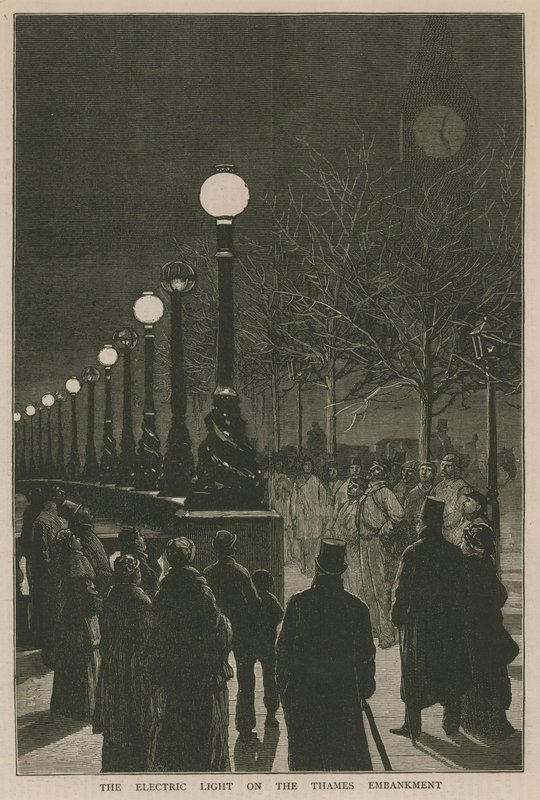Lumière électrique sur l