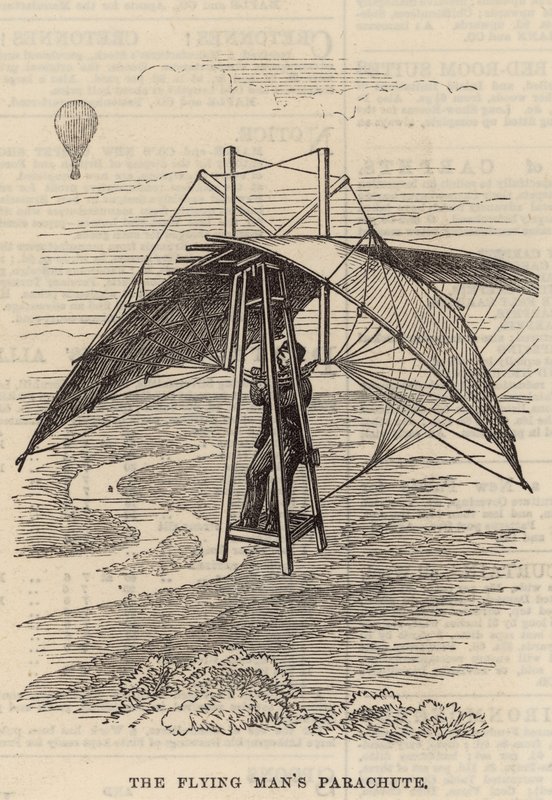 Le parachute de l