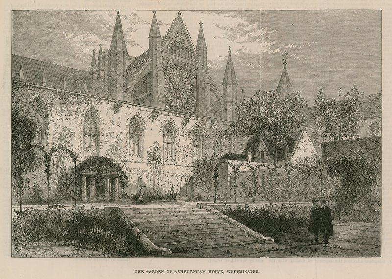 Le jardin de la maison Ashburnham - English School