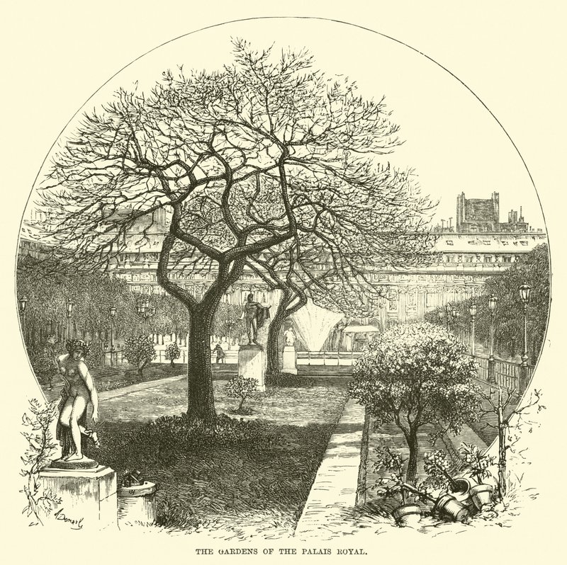 Les jardins du Palais Royal - English School