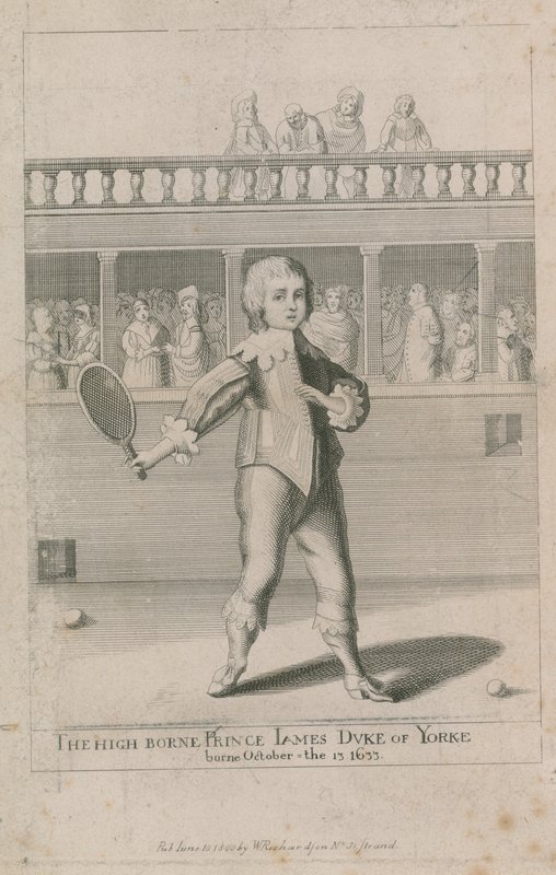 Le prince James de haute naissance - English School