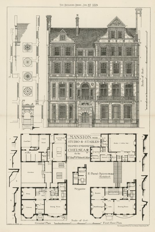 La maison de Sir Robert Collier - English School