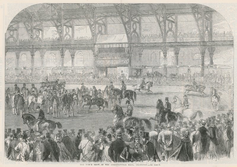 Le salon du cheval au Hall agricole - English School