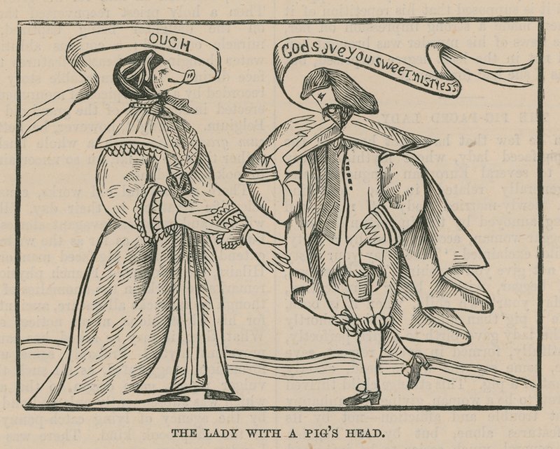La dame à tête de cochon - English School