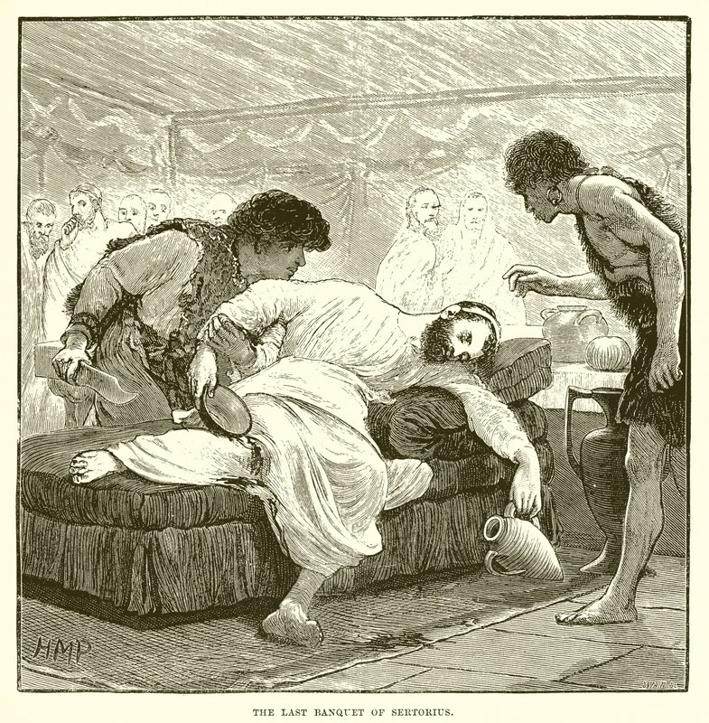 Le dernier banquet de Sertorius - English School