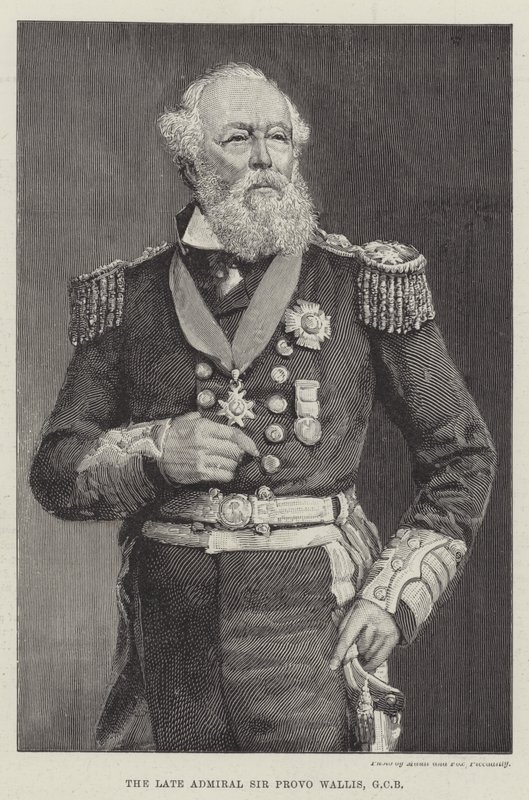 Le défunt amiral Sir Provo Wallis, GCB - English School