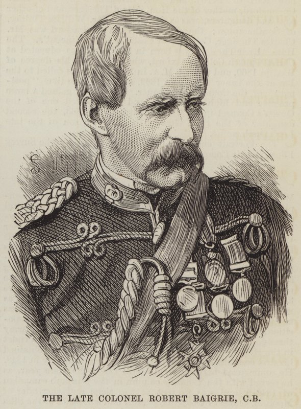 Feu le colonel Robert Baigrie, CB - English School