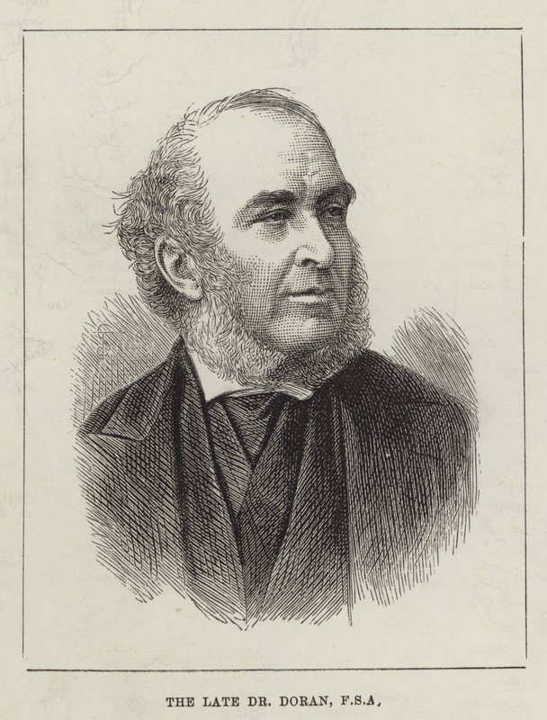 Feu Dr Doran, FSA (gravure) - English School