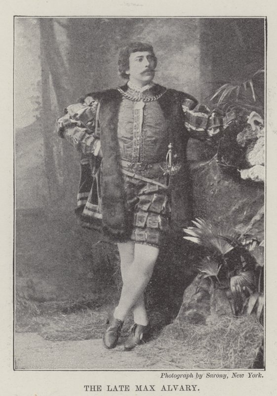 Feu Max Alvary (gravure) - English School