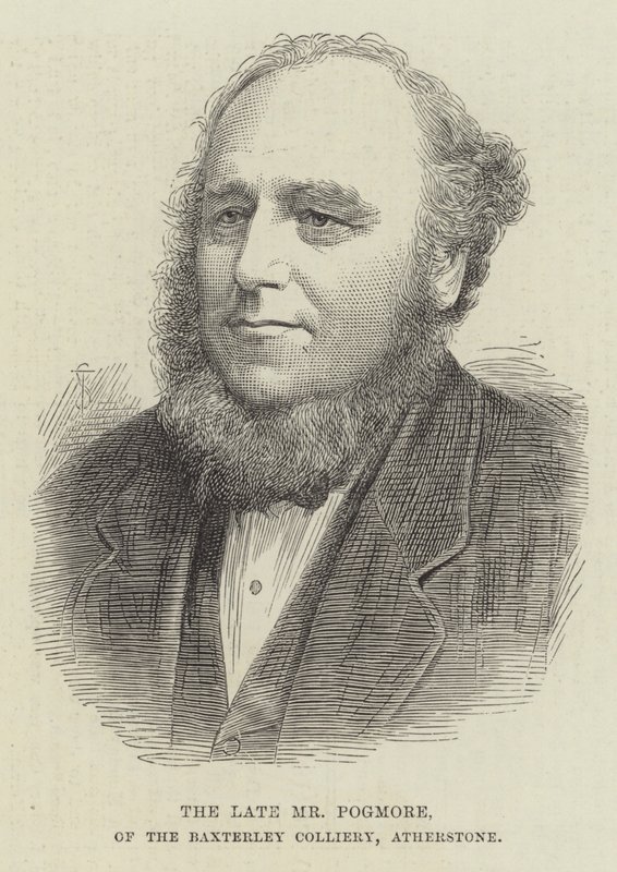 Feu M. Pogmore, de la mine de Baxterley, Atherstone - English School