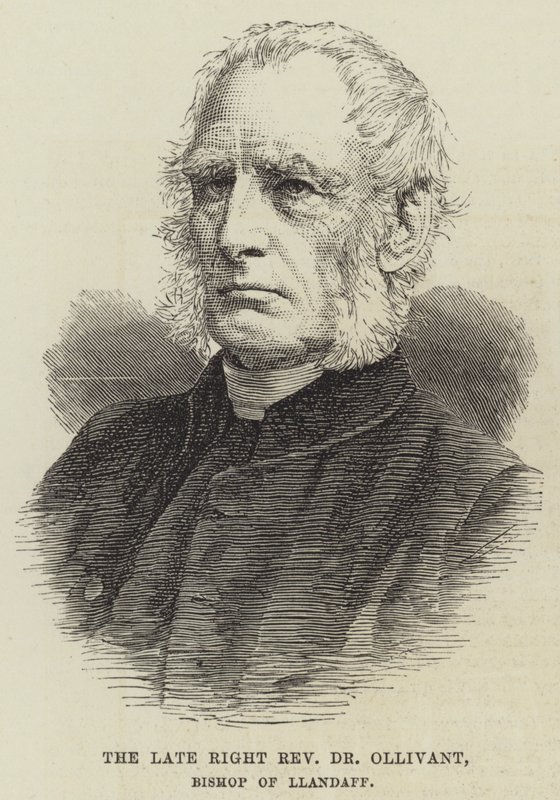 Feu le très révérend Dr Ollivant, évêque de Llandaff - English School