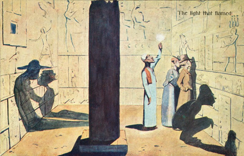 La lumière qui flambait - English School