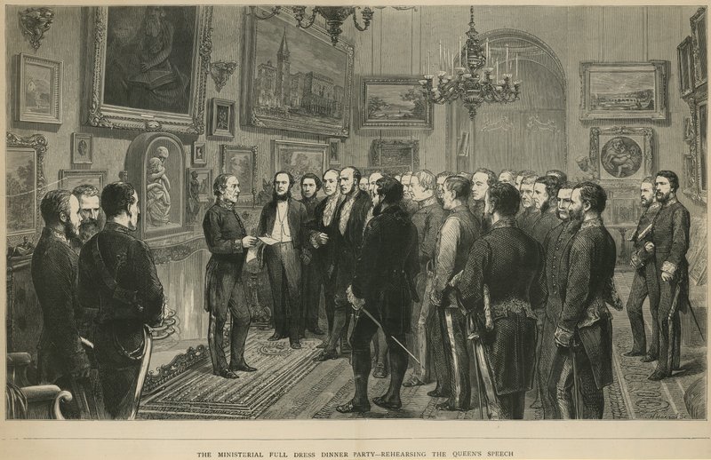 Le dîner officiel ministériel - English School