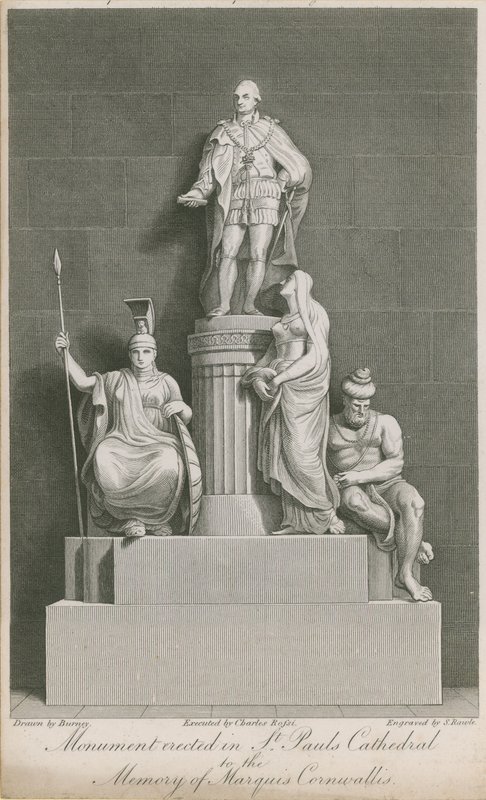 Le monument érigé dans la cathédrale Saint-Paul - English School