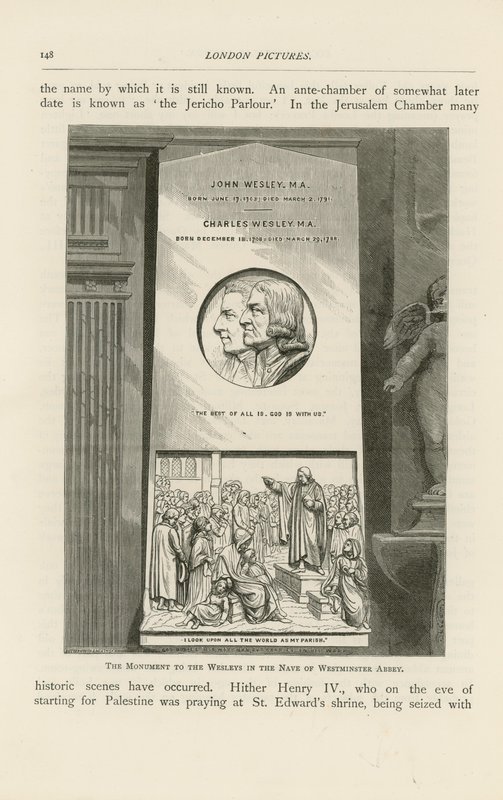 Le monument aux Wesleys - English School